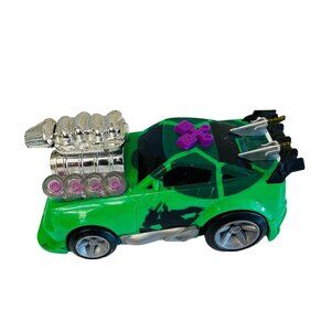 2016 Viacom Custom Toy Car Green Black Chrome Engine‎